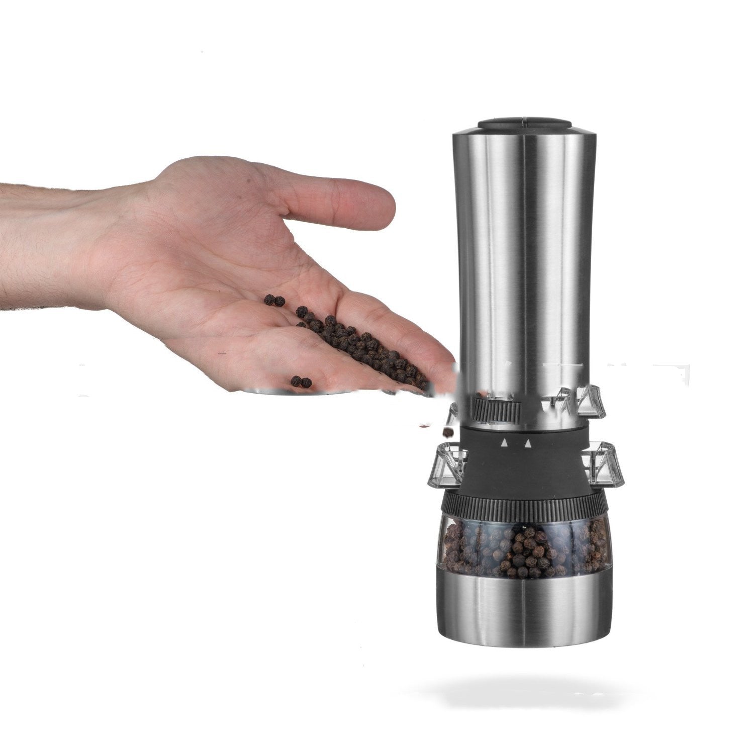 2 In1 Stainless Steel Pepper Grinder Kitchen Tools Portable GND Products