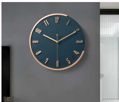 Nordic Light Luxury Decorative Clock Wall Hanging Fashion Wall Clock GND Products