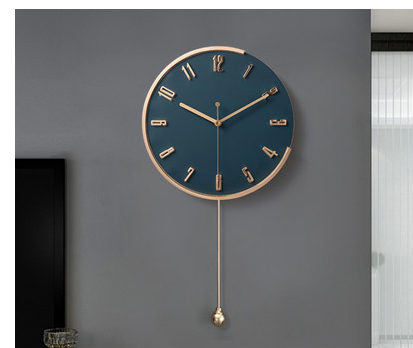 Nordic Light Luxury Decorative Clock Wall Hanging Fashion Wall Clock GND Products