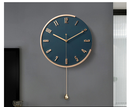 Nordic Light Luxury Decorative Clock Wall Hanging Fashion Wall Clock GND Products