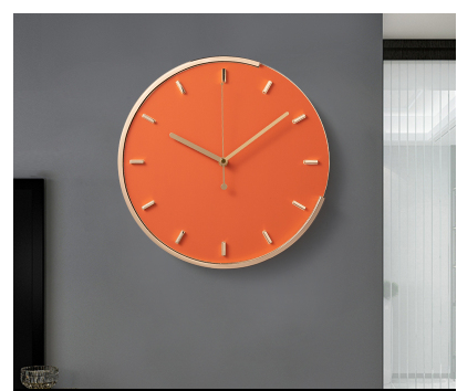 Nordic Light Luxury Decorative Clock Wall Hanging Fashion Wall Clock GND Products