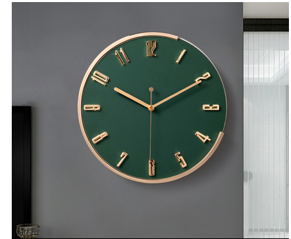 Nordic Light Luxury Decorative Clock Wall Hanging Fashion Wall Clock GND Products