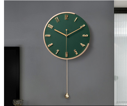 Nordic Light Luxury Decorative Clock Wall Hanging Fashion Wall Clock GND Products