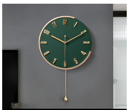 Nordic Light Luxury Decorative Clock Wall Hanging Fashion Wall Clock GND Products