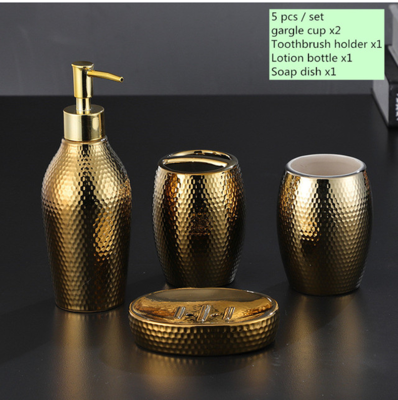 Four Simple Decoration Honeycomb Gold Light Luxury Nordic GND Products