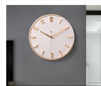 Nordic Light Luxury Decorative Clock Wall Hanging Fashion Wall Clock GND Products