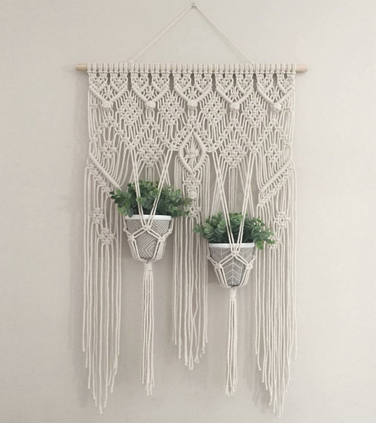 Wind Bohemian Tapestry flower pot stand
