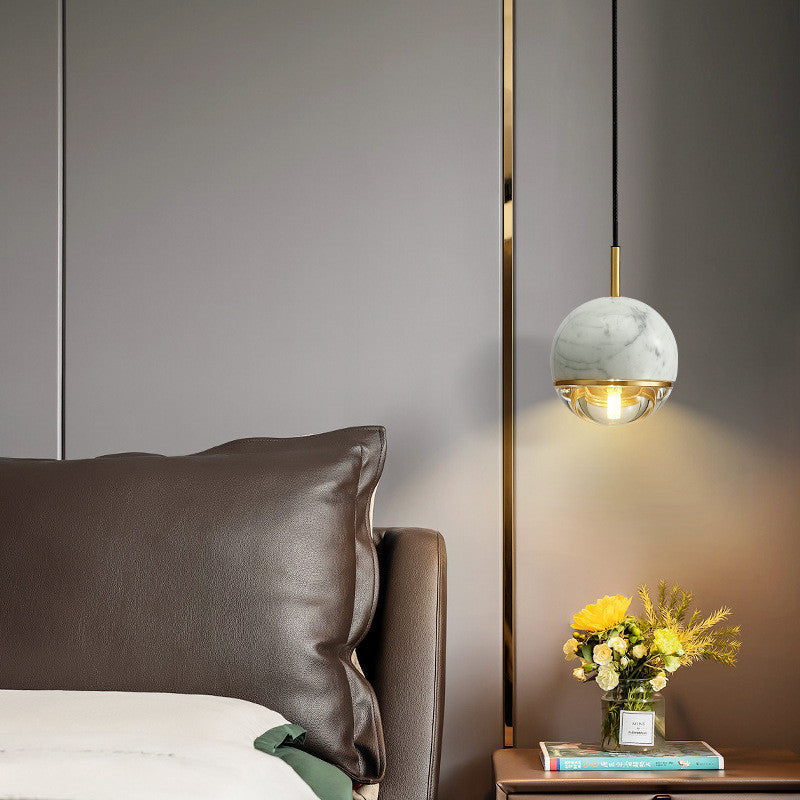 All Copper Light Luxury Bedroom Bedside Small Chandelier Nordic Personality GND Products