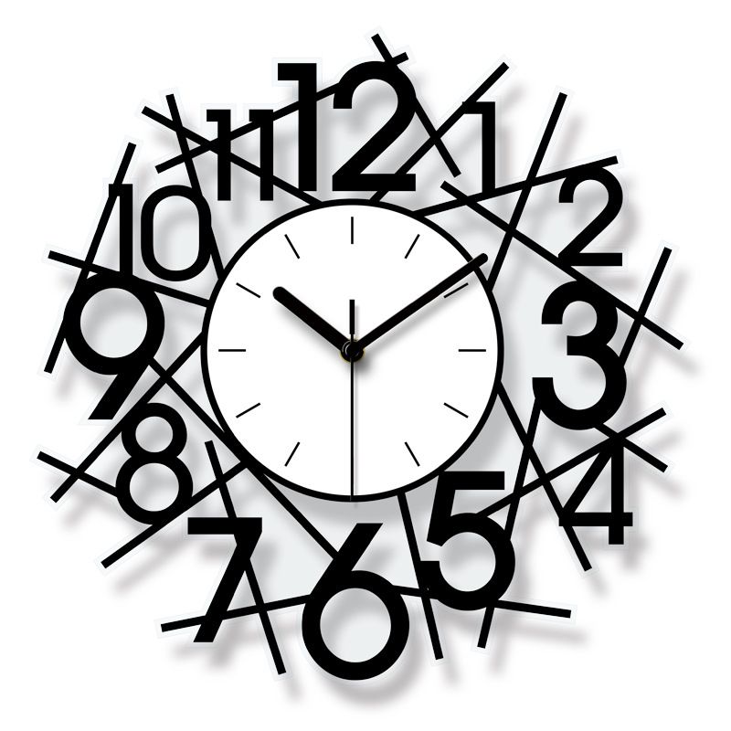 Light Luxury Wall Clock Home Clock