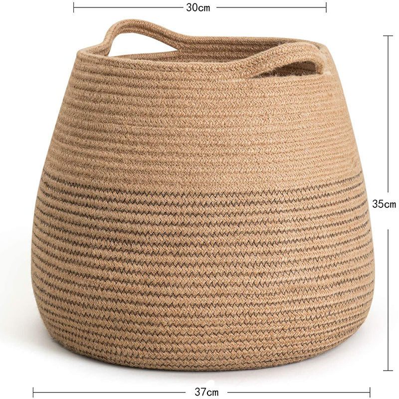 Living Room Furnishings Nordic Foldable Storage Basket Saor Style