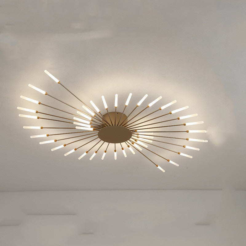 Nordic Minimalist Modern Atmosphere Living Room Fireworks Led Ceiling Light GND Products
