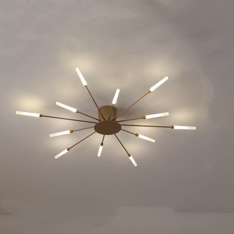 Nordic Minimalist Modern Atmosphere Living Room Fireworks Led Ceiling Light GND Products