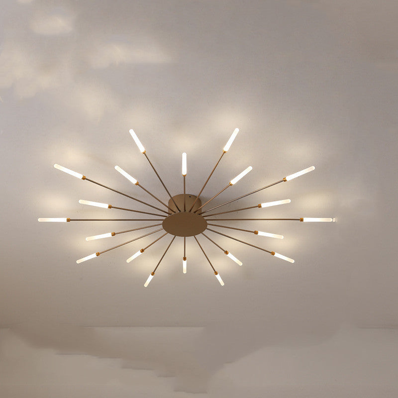 Nordic Minimalist Modern Atmosphere Living Room Fireworks Led Ceiling Light GND Products