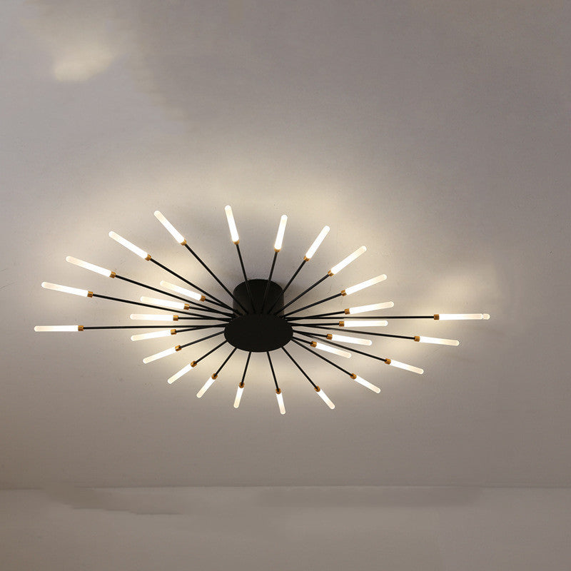 Nordic Minimalist Modern Atmosphere Living Room Fireworks Led Ceiling Light GND Products