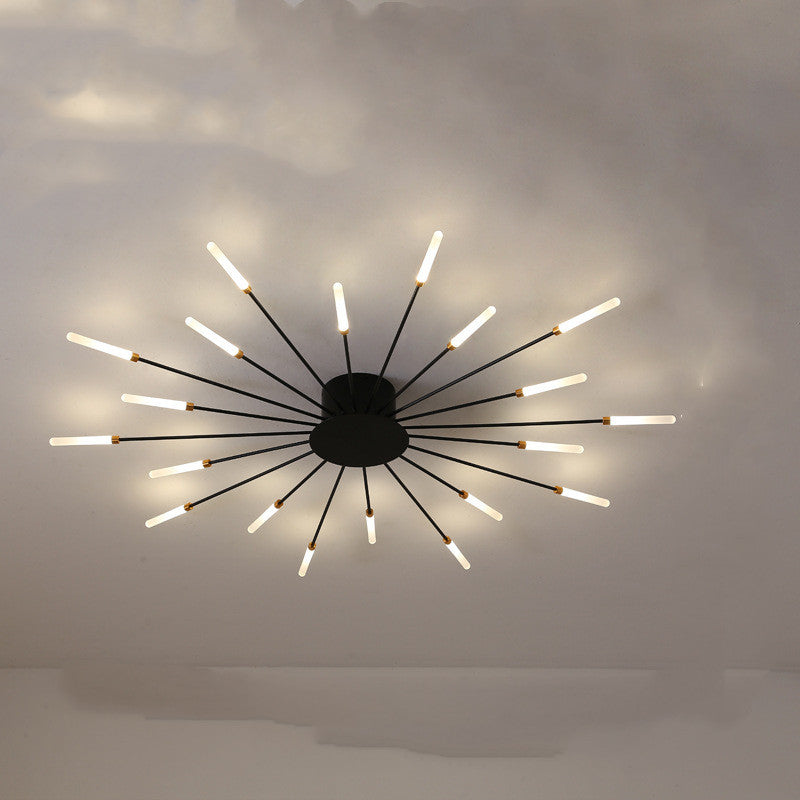 Nordic Minimalist Modern Atmosphere Living Room Fireworks Led Ceiling Light GND Products