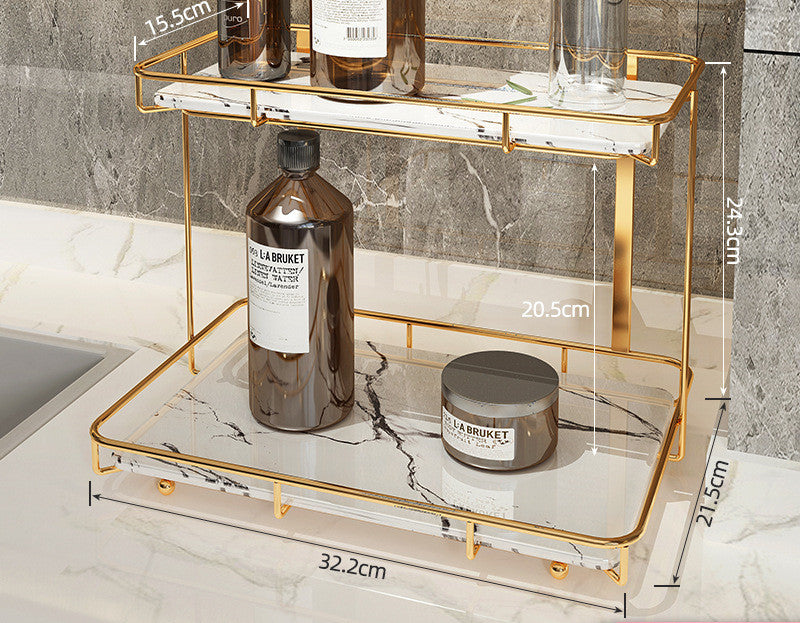 Light Luxury Bathroom Shelf GND Products