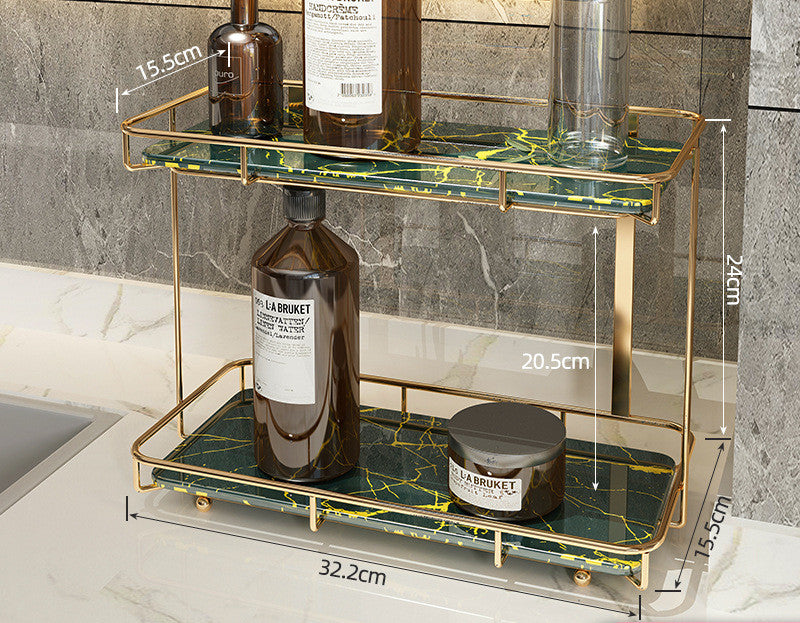 Light Luxury Bathroom Shelf GND Products