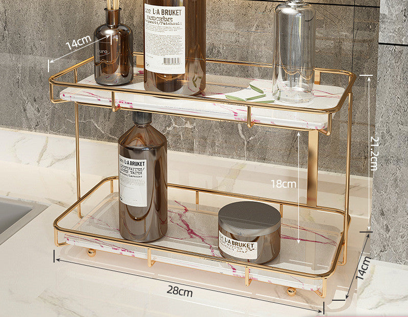 Light Luxury Bathroom Shelf GND Products