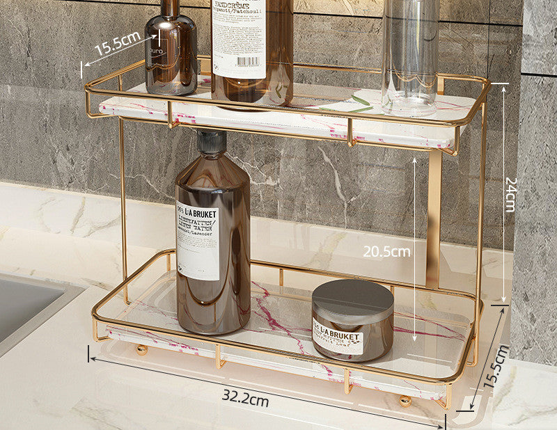 Light Luxury Bathroom Shelf GND Products
