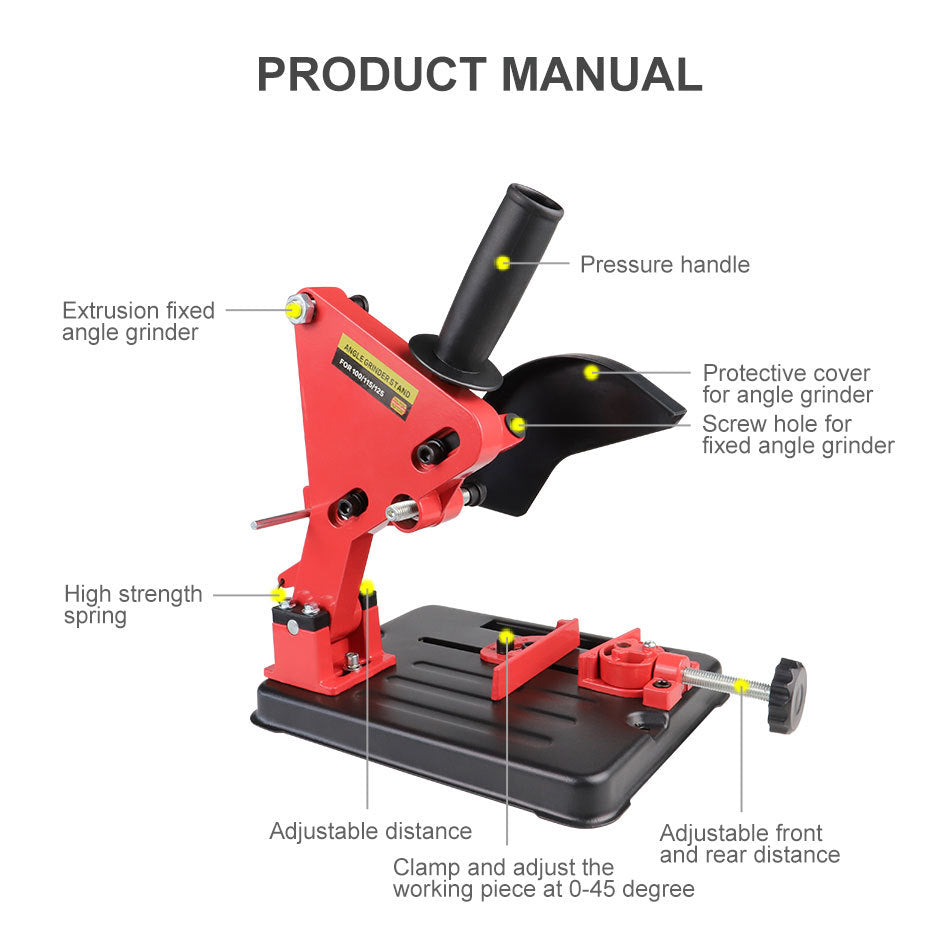 Multifunctional Angle Grinder Bracket Saor Style