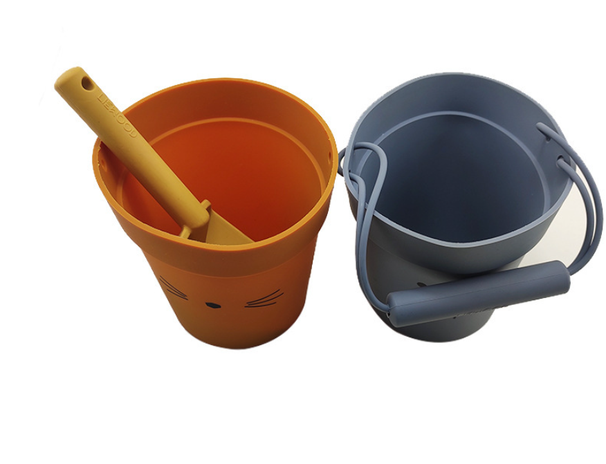 Beach Vacation Silicone Beach Bucket Suit Seaside Pro Saor Style