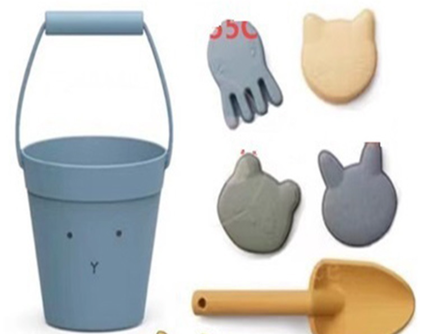 Beach Vacation Silicone Beach Bucket Suit Seaside Pro Saor Style