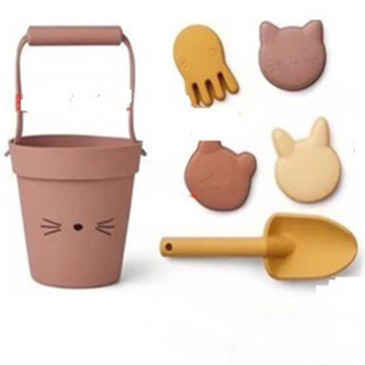 Beach Vacation Silicone Beach Bucket Suit Seaside Pro Saor Style