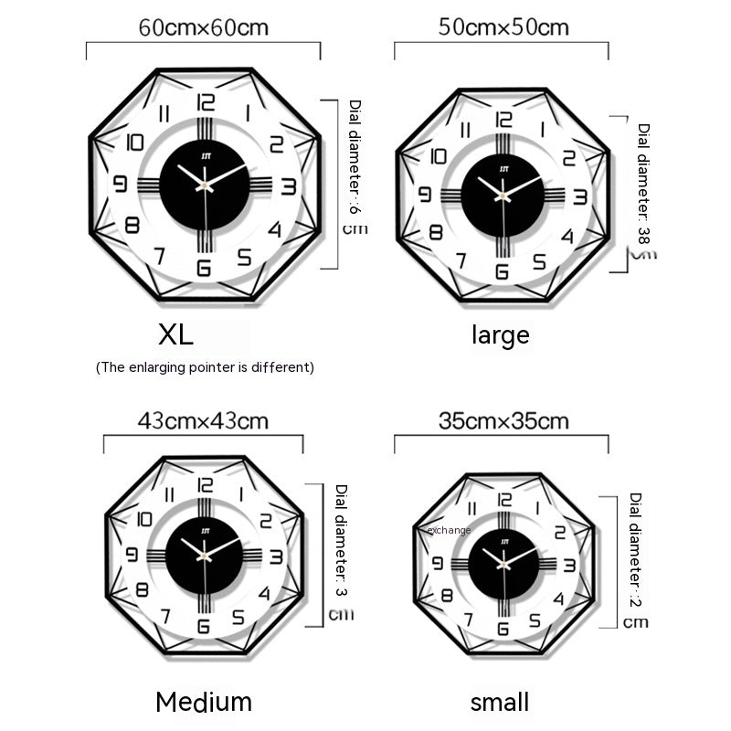 Minimalist Wall Clock Home Decoration