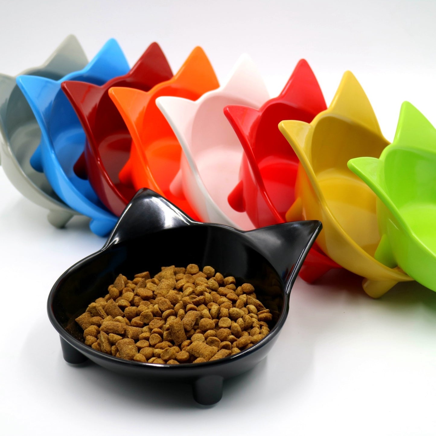 Pet supplies pet bowl melamine slipColored  Cat Bowl Saor Style