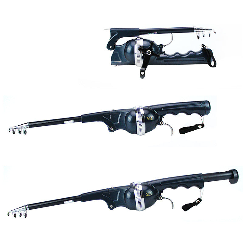 Foldable fishing rod portable pocket throwing rod GND Products