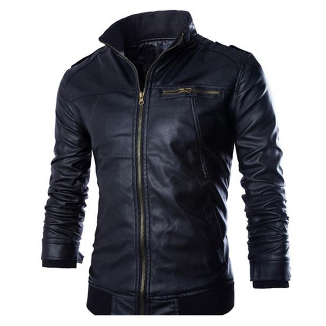 Motorcycle artificial Leather Jacket