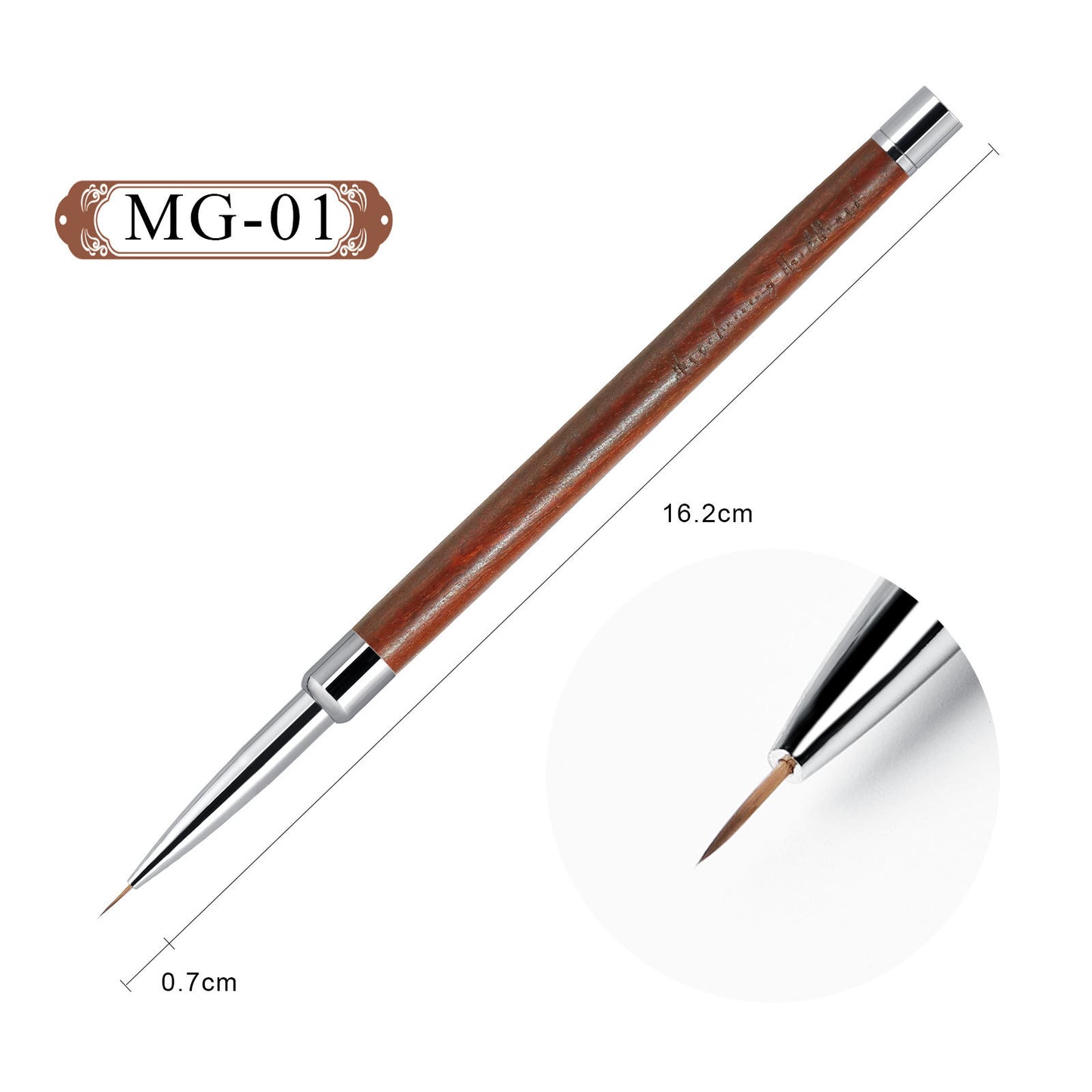 Painted Pull-On Round Tip Nail Art Pen Set GND Products