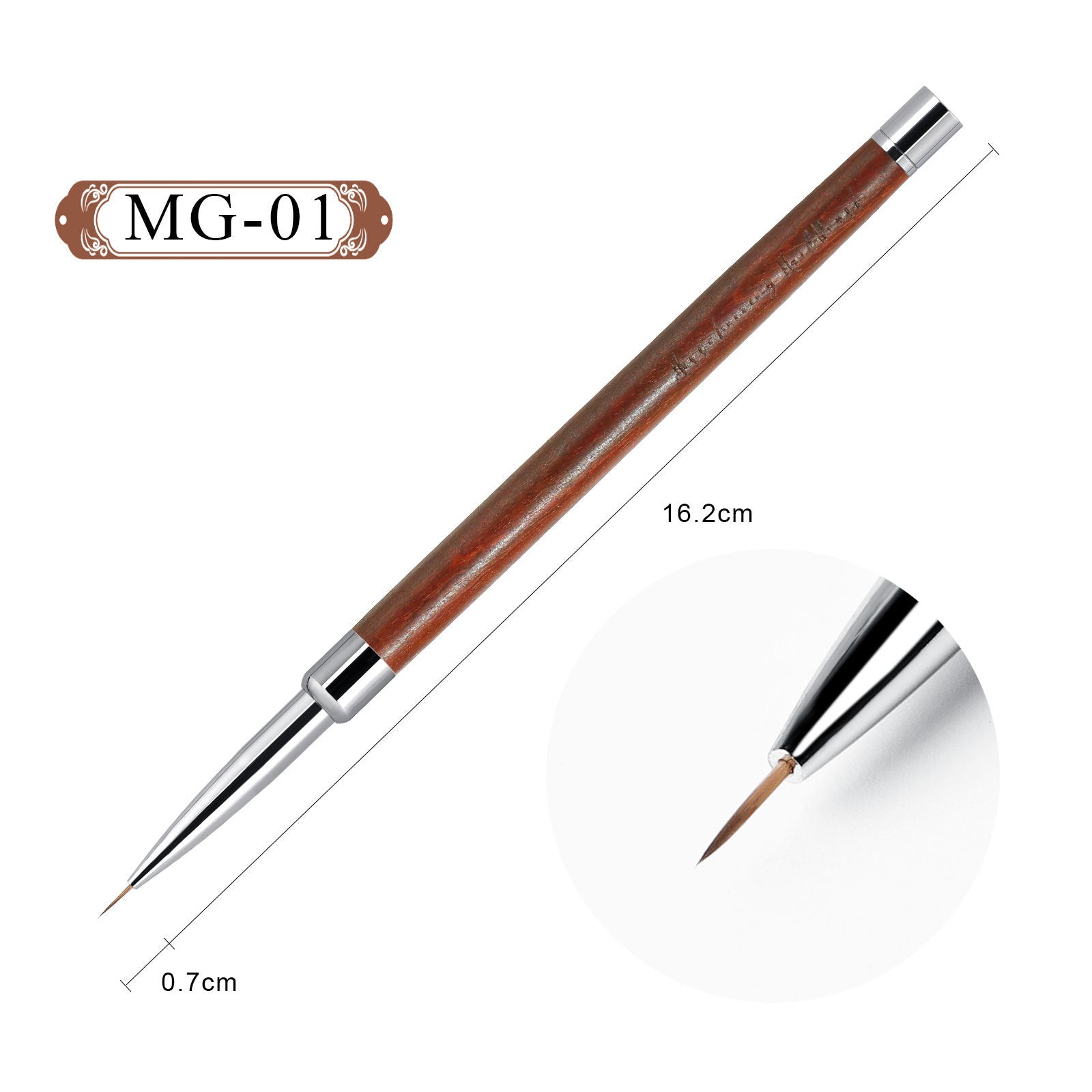 Painted Pull-On Round Tip Nail Art Pen Set GND Products