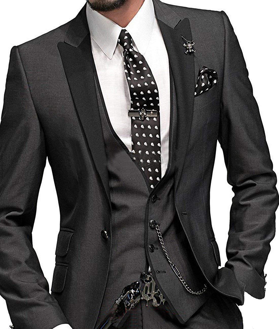 Men's Three-piece Suit Bridegroom Best Man Wedding Suit Men Saor Style