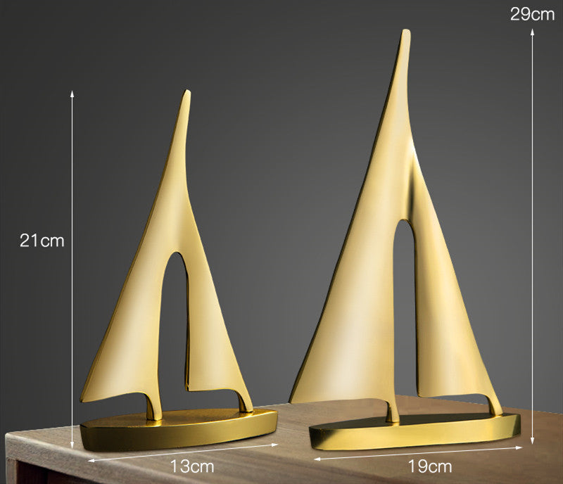 Smooth Sailing Sailing Ornaments Nordic Modern Light Luxury GND Products