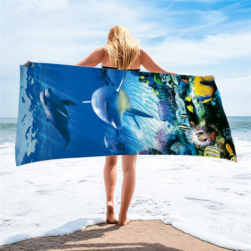 Square beach towel Saor Style