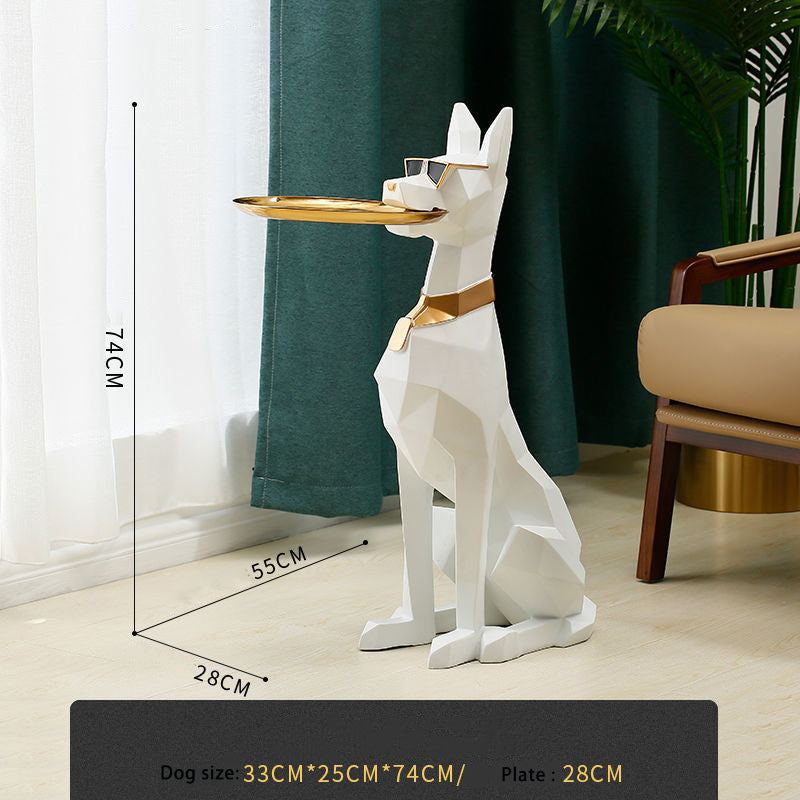 Creative Large Floor Dog Ornaments