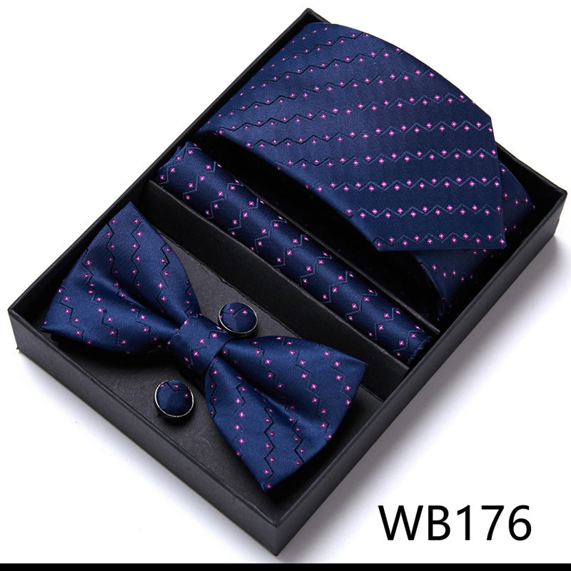 Men's Business Dress Wedding Bow Tie Suit Saor Style