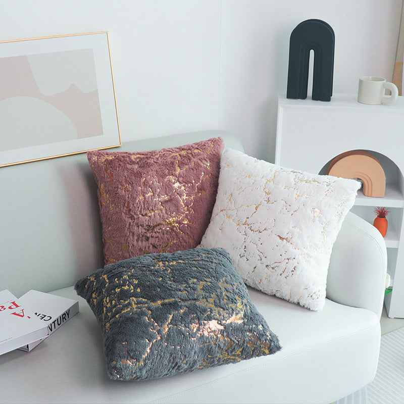 Fashion Plush Gilded Pillow