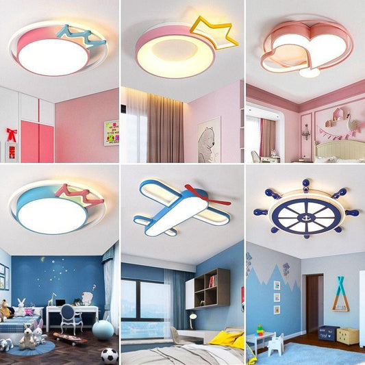 Nordic Children's Room Lamps Creative Eye Protection L Top Light GND Products