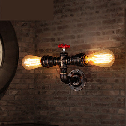 Retro Industrial Style Decoration Restaurant Bar Wrought Iron Lighting GND Products
