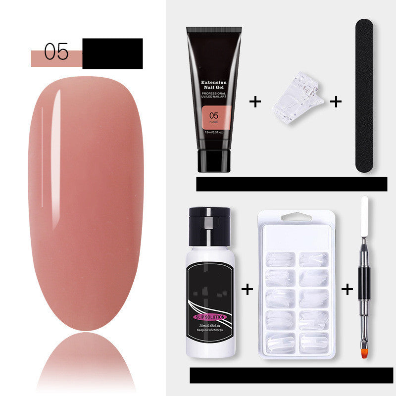 Nail Art Solid Extension Glue Long Crystal Model Crystal Glue Set GND Products