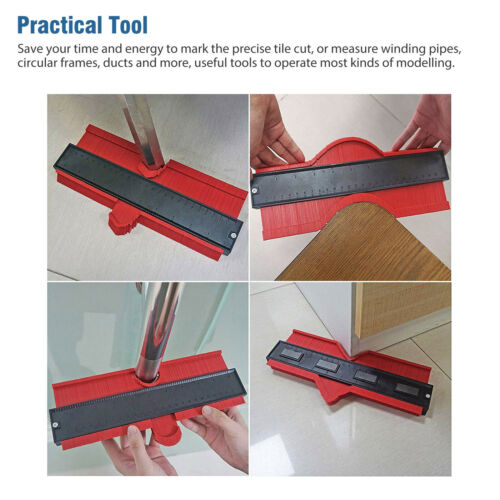 Contour Gauge  Duplicator Profile Copy Shape Measuring Tool Contour Gauge Duplicator Profile Copy Shape Measuring Ruler Tool Saor Style