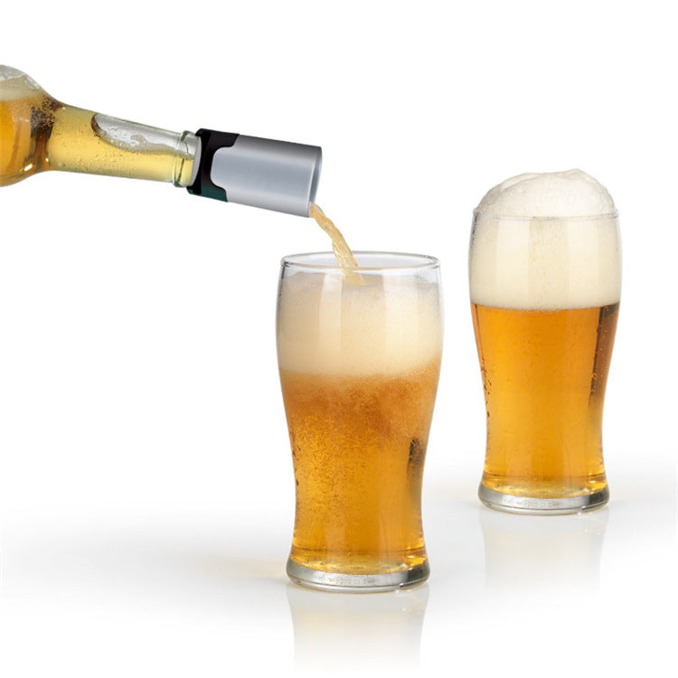 Beer Bubbler Household Foaming Machine Portable Beer Foam Maker Get Draft Beer Flavor From A Bottle Dropshipping Saor Style