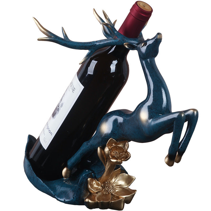 Modern Deer Shaped wine rack