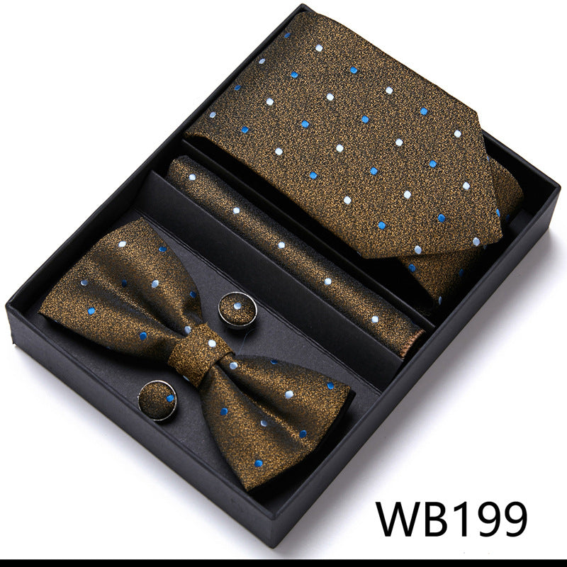 Men's Business Dress Wedding Bow Tie Suit Saor Style