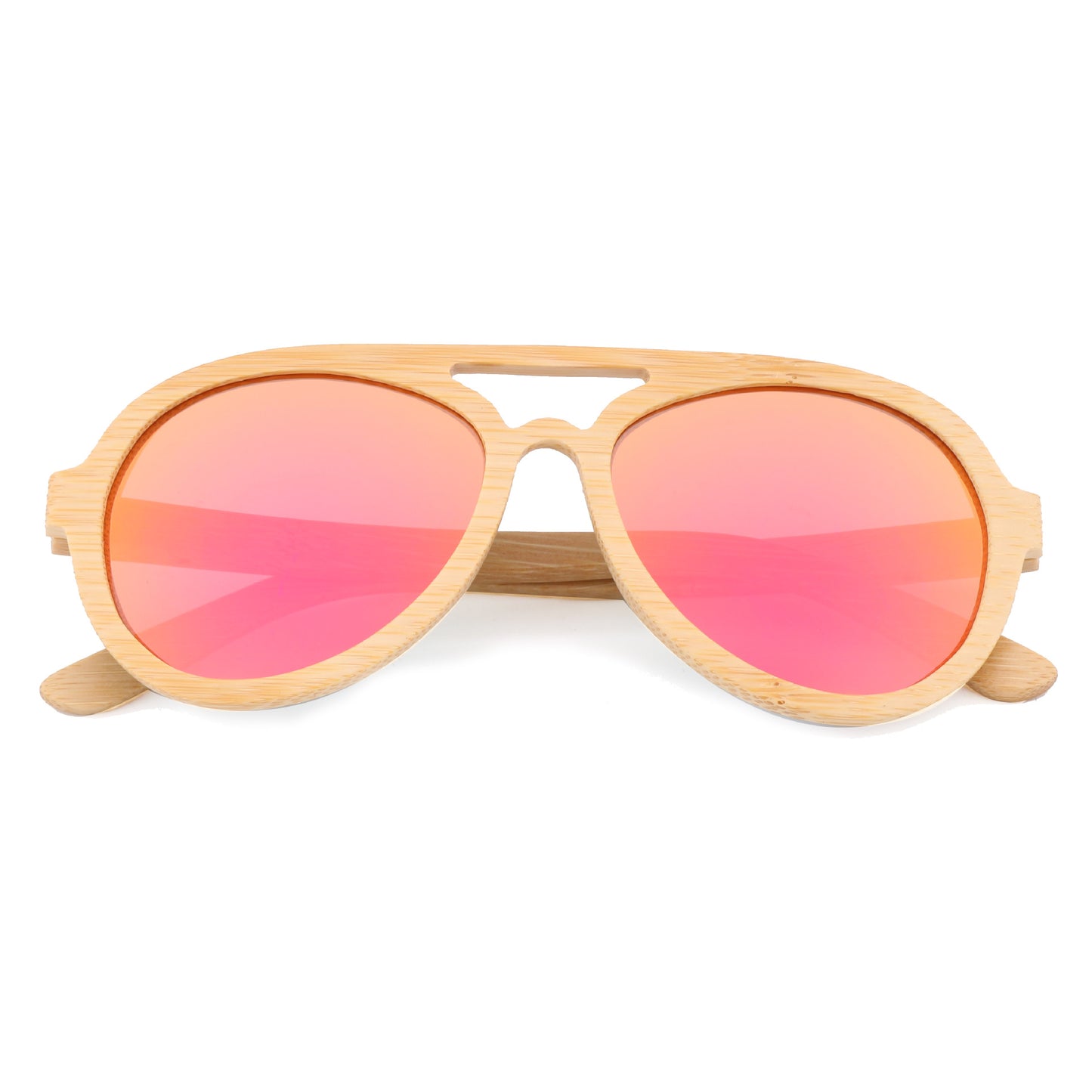 Wooden Frame Sunglasses Unisex