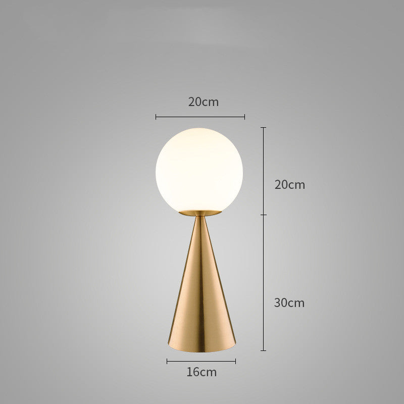 Nordic Modern Vertical Bedroom Bedside Lamp Saor Style