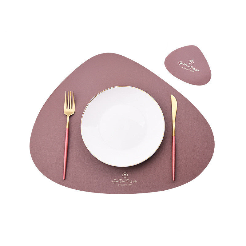 Shaped Insulated Dining Table Mat