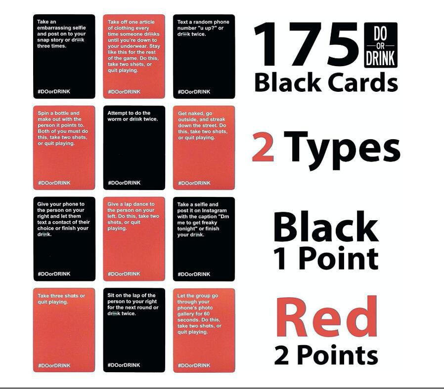 Board Games Drinking Card Game For Adults Dare Or Shots For Pre Drinks Strategy Parties Camping Birthday Game Card GND Products